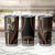 Samoa Siapo Motif Tumbler Cup Classic Style - Black Ver