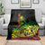 Personalised Reggae Jawaiian Festive Blanket Mix Polynesian