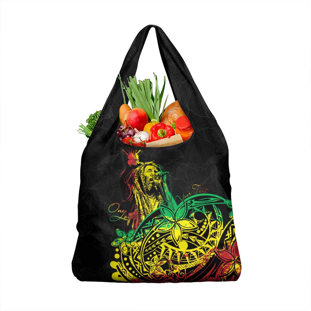 Personalised Reggae Jawaiian Festive Grocery Bag Mix Polynesian