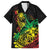 Personalised Reggae Jawaiian Festive Hawaiian Shirt Mix Polynesian