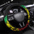 Reggae Jawaiian Festive Steering Wheel Cover Mix Polynesian