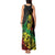 Personalised Reggae Jawaiian Festive Tank Maxi Dress Mix Polynesian