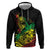 Personalised Reggae Jawaiian Festive Zip Hoodie Mix Polynesian