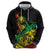 Personalised Reggae Jawaiian Festive Zip Hoodie Mix Polynesian
