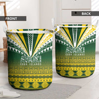 Cook Islands Rugby Laundry Basket Kuki Avaiki LT7 - Polynesian Pride
