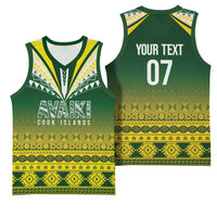 Cook Islands Rugby Custom Basketball Jersey Kuki Avaiki LT7 - Polynesian Pride