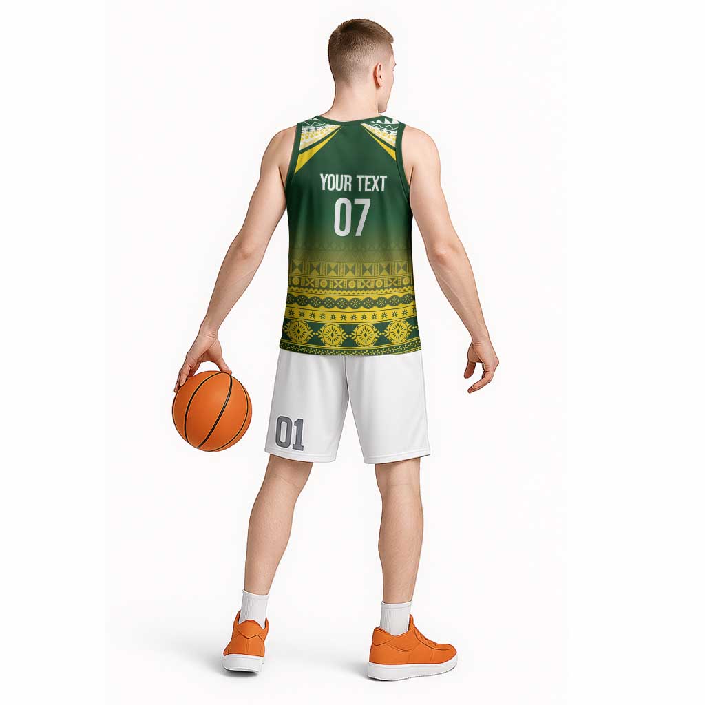 Cook Islands Rugby Custom Basketball Jersey Kuki Avaiki LT7 - Polynesian Pride