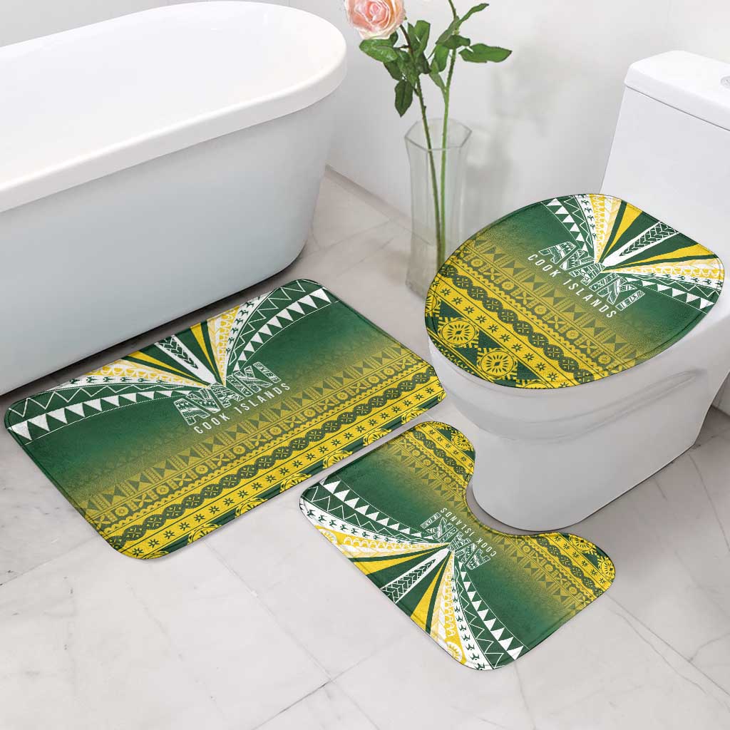 Cook Islands Rugby Bathroom Set Kuki Avaiki LT7 - Polynesian Pride