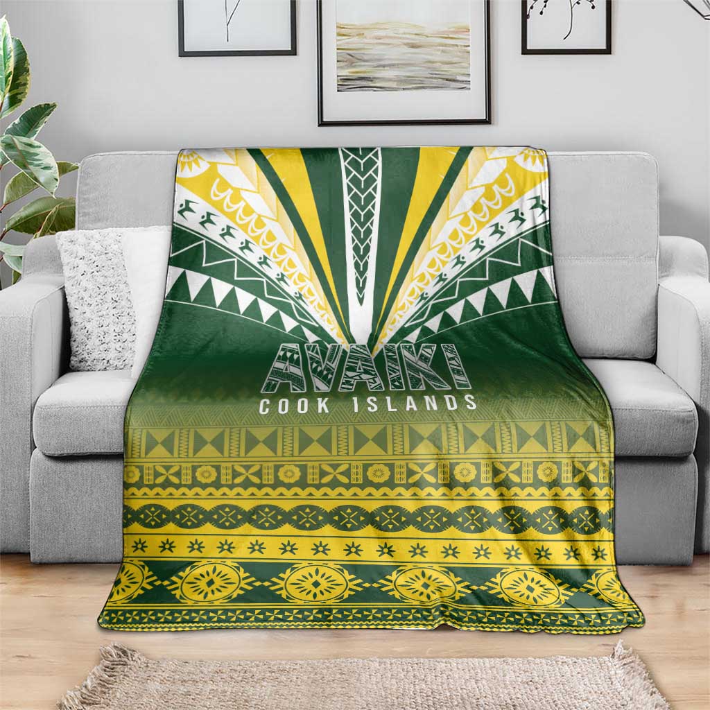 Cook Islands Rugby Blanket Kuki Avaiki LT7 - Polynesian Pride