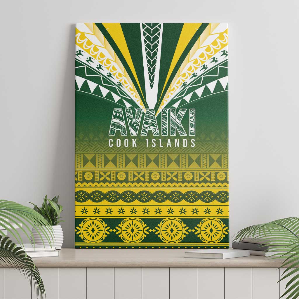 Cook Islands Rugby Canvas Wall Art Kuki Avaiki LT7 - Polynesian Pride