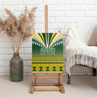 Cook Islands Rugby Canvas Wall Art Kuki Avaiki LT7 - Polynesian Pride