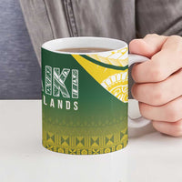 Cook Islands Rugby Ceramic Mug Kuki Avaiki LT7 - Polynesian Pride