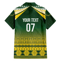 Cook Islands Rugby Custom Family Matching Puletasi and Hawaiian Shirt Kuki Avaiki - Polynesian Pride