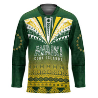 Cook Islands Rugby Custom Hockey Jersey Kuki Avaiki - Polynesian Pride