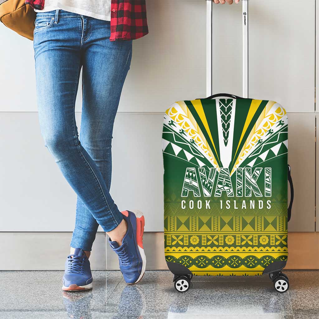 Cook Islands Rugby Luggage Cover Kuki Avaiki LT7 - Polynesian Pride