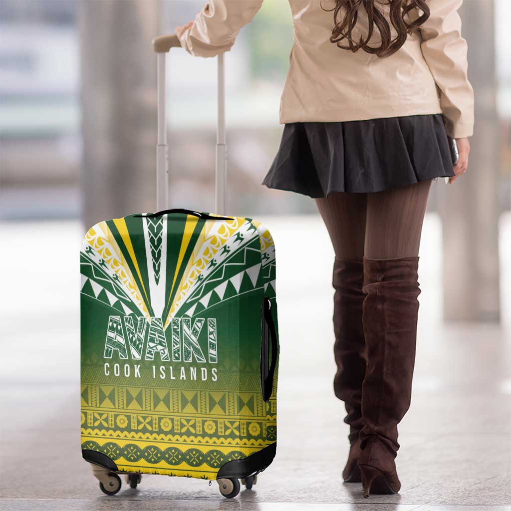 Cook Islands Rugby Luggage Cover Kuki Avaiki LT7 - Polynesian Pride