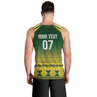 Cook Islands Rugby Custom Men Tank Top Kuki Avaiki LT7 - Polynesian Pride