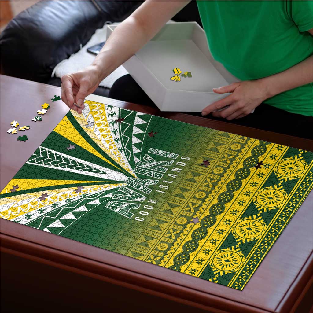 Cook Islands Rugby Puzzle Kuki Avaiki LT7 - Polynesian Pride