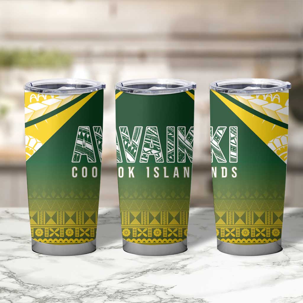 Cook Islands Rugby Tumbler Cup Kuki Avaiki LT7 - Polynesian Pride