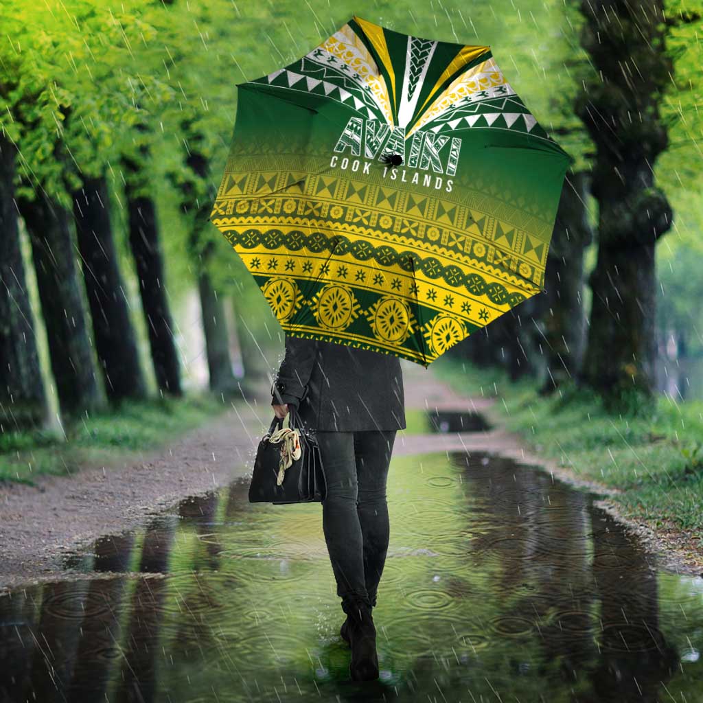 Cook Islands Rugby Umbrella Kuki Avaiki LT7 - Polynesian Pride