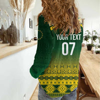 Cook Islands Rugby Custom Women Casual Shirt Kuki Avaiki LT7 - Polynesian Pride