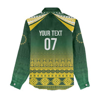 Cook Islands Rugby Custom Women Casual Shirt Kuki Avaiki LT7 - Polynesian Pride