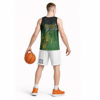 Cook Islands Rugby Kuki Avaiki Basketball Jersey Tribal Turtle LT7 - Polynesian Pride