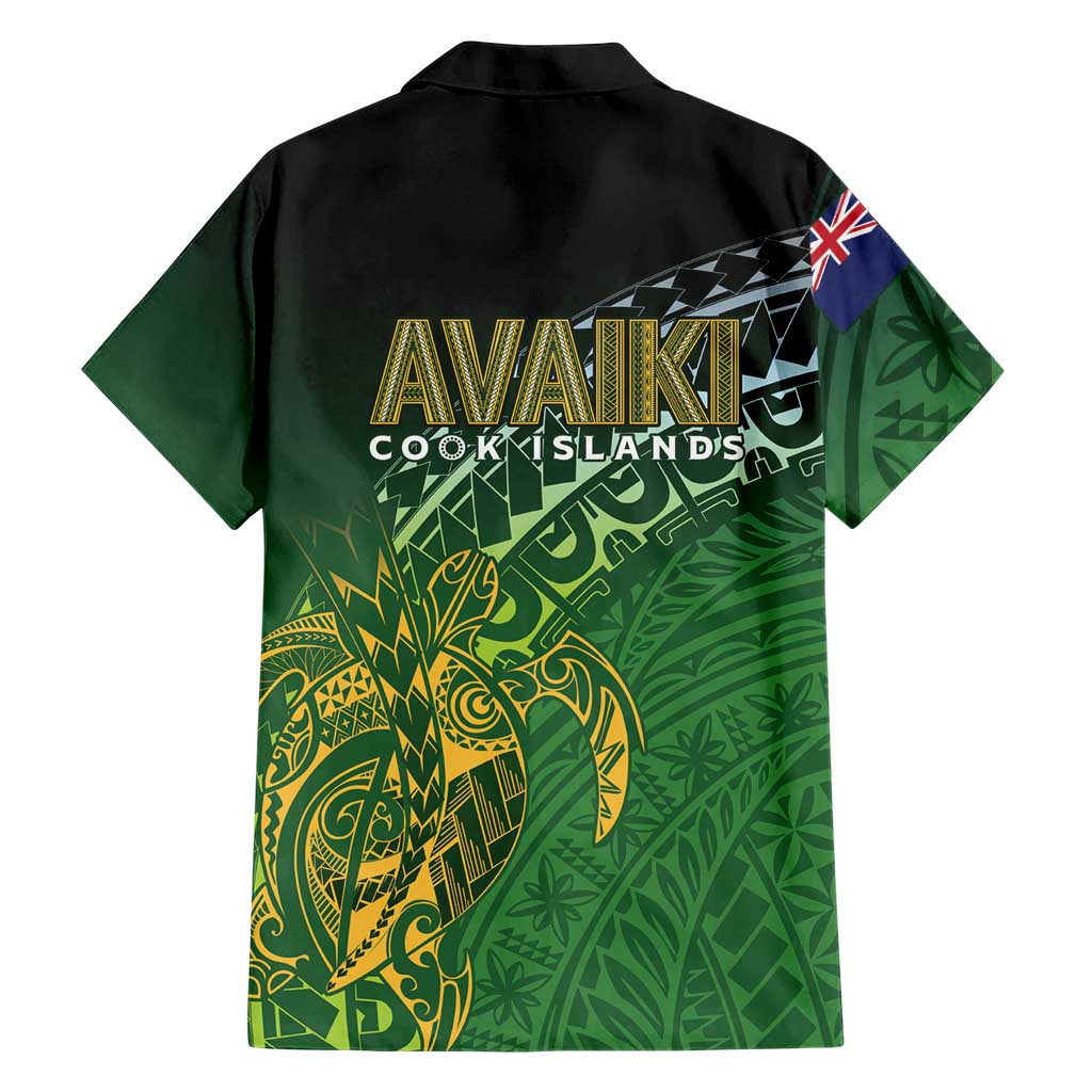 Cook Islands Rugby Kuki Avaiki Family Matching Mermaid Dress and Hawaiian Shirt Tribal Turtle LT7 - Polynesian Pride