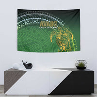 Cook Islands Rugby Kuki Avaiki Tapestry Tribal Turtle LT7 - Polynesian Pride