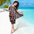 Maori Taniko Patterns Sarong Brown Patiki Motifs Mix Whakairo Ngaru