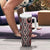 Maori Taniko Patterns Tumbler With Handle Brown Patiki Motifs Mix Whakairo Ngaru