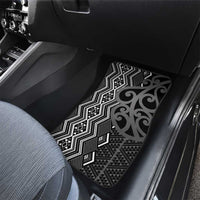 Maori Taniko Patterns Car Mats Black Patiki Motifs Mix Whakairo Ngaru
