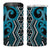 Maori Taniko Patterns 4 in 1 Can Cooler Tumbler Azure Patiki Motifs Mix Whakairo Ngaru