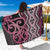 Maori Taniko Patterns Sarong Pink Patiki Motifs Mix Whakairo Ngaru