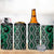 Maori Taniko Patterns 4 in 1 Can Cooler Tumbler Pounamu Patiki Motifs Mix Whakairo Ngaru