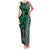 Maori Taniko Patterns Family Matching Tank Maxi Dress and Hawaiian Shirt Pounamu Patiki Motifs Mix Whakairo Ngaru