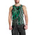 Maori Taniko Patterns Men Tank Top Pounamu Patiki Motifs Mix Whakairo Ngaru