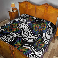 Aotearoa Takatapui Pride Quilt Rainbow Butterfly - Free To Love LT7 - Polynesian Pride