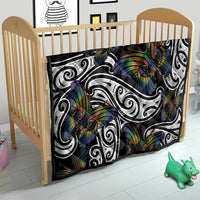 Aotearoa Takatapui Pride Quilt Rainbow Butterfly - Free To Love LT7 - Polynesian Pride