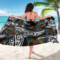 Aotearoa Takatapui Pride Sarong Rainbow Butterfly - Free To Love