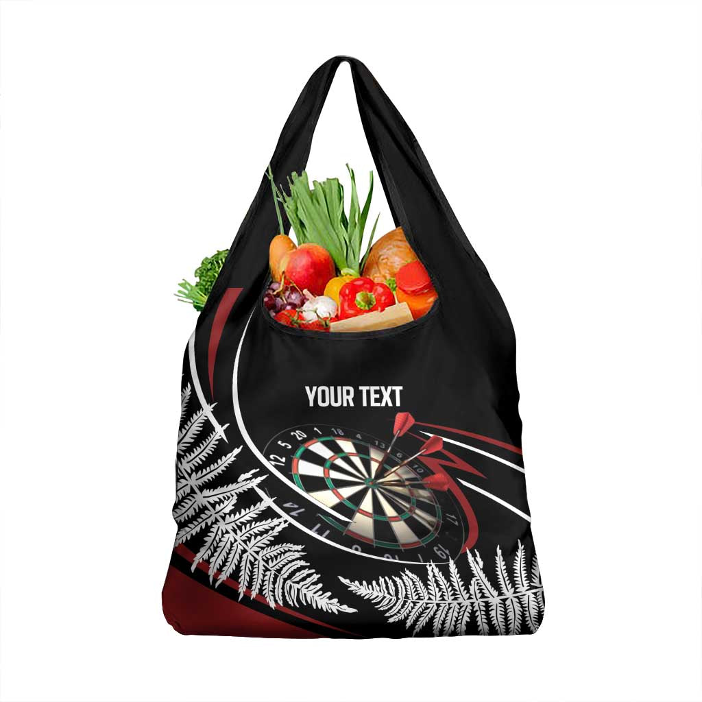 New Zealand Darts Personalised Grocery Bag Silver Fern Dynamic