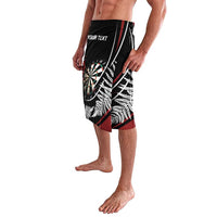 New Zealand Darts Personalised Lavalava Silver Fern Dynamic