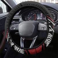 New Zealand Darts Steering Wheel Cover Silver Fern Dynamic