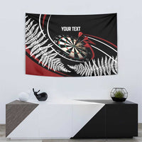 New Zealand Darts Personalised Tapestry Silver Fern Dynamic