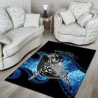 Maori Matariki Te Araroa Paikea Starry Area Rug Tangaroa Whakatauki