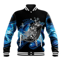 Maori Matariki Te Araroa Paikea Starry Baseball Jacket Tangaroa Whakatauki