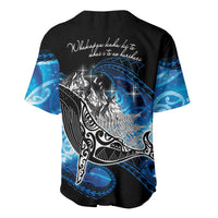 Maori Matariki Te Araroa Paikea Starry Baseball Jersey Tangaroa Whakatauki