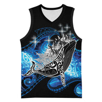 Maori Matariki Te Araroa Paikea Starry Basketball Jersey Tangaroa Whakatauki
