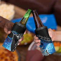 Maori Matariki Te Araroa Paikea Starry 4 in 1 Can Cooler Tumbler Tangaroa Whakatauki