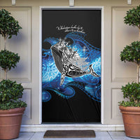 Maori Matariki Te Araroa Paikea Starry Door Cover Tangaroa Whakatauki